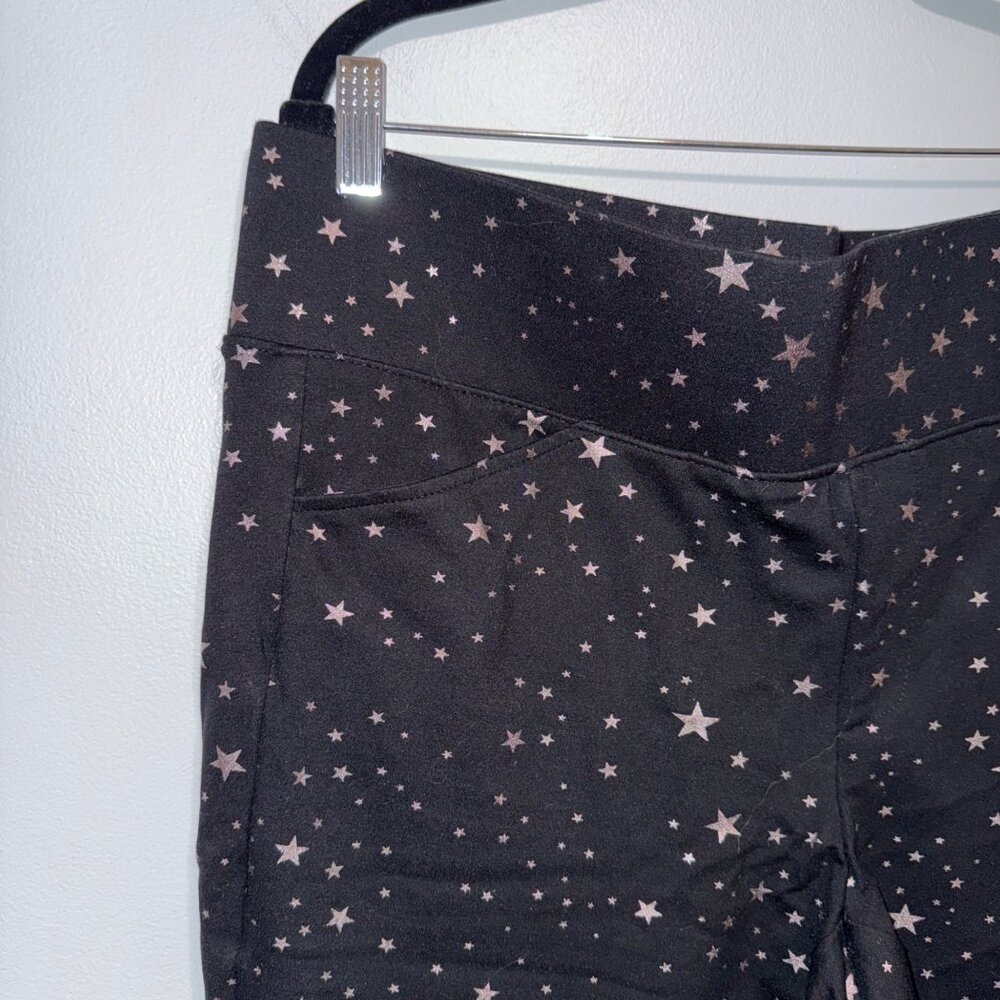 Torrid Pixie Black Star Patterned Stretch Skinny … - image 2